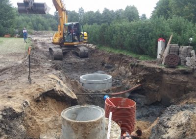Poilsio namų ir dvibučio gyvenamojo namo Tvenkinių g. 26, Palangoje, statyba