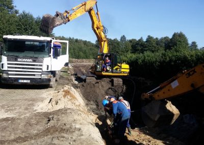 Poilsio namų ir dvibučio gyvenamojo namo Tvenkinių g. 26, Palangoje, statyba