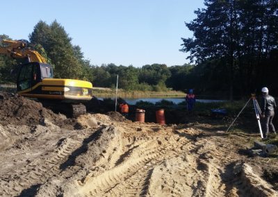 Poilsio namų ir dvibučio gyvenamojo namo Tvenkinių g. 26, Palangoje, statyba