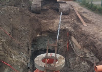 Poilsio namų ir dvibučio gyvenamojo namo Tvenkinių g. 26, Palangoje, statyba