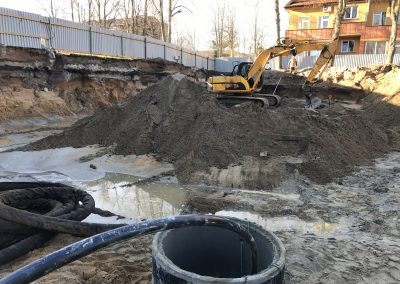 Viešbučio pastato su administracinėmis ir poilsio patalpomis, nugriaunant prekybos patalpas ir kompresorinę, Vytauto g. 79, Palangoje, statyba