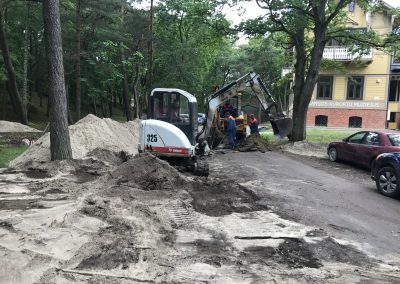 Pajūrio šaltinis. Atlikti sudėtingesni ir didesni projektai